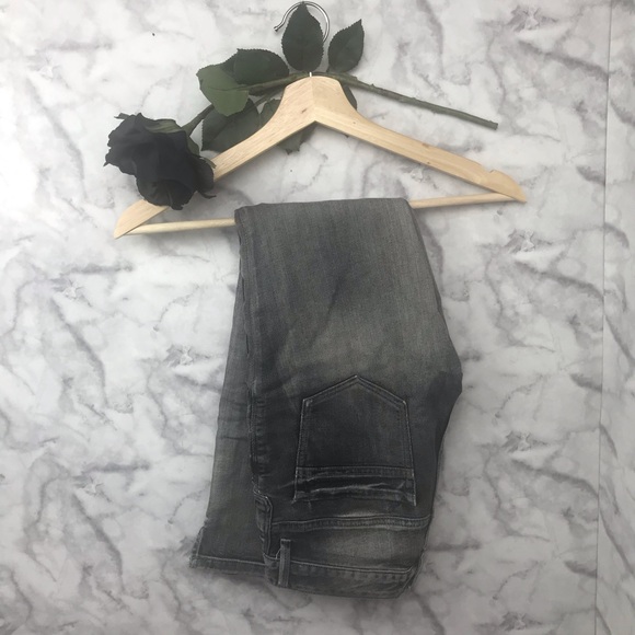 Free People Lost Love Frosted Lace Up Skinny Jeans - Picture 4 of 8